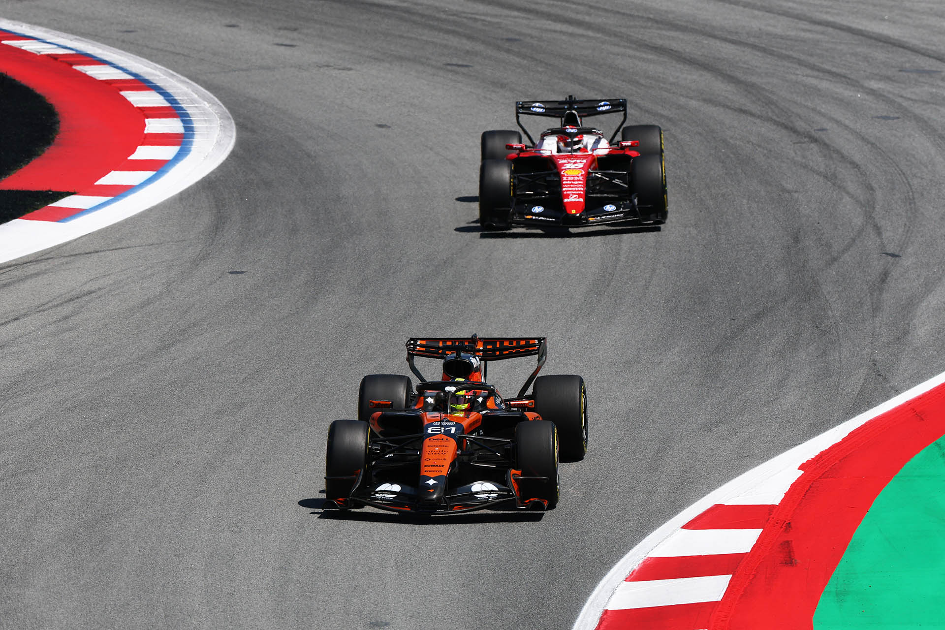F1 Oscar Piastri (McLaren) & Charles Leclerc (Ferrari) 2026 Barcelona GP F1 Oscar Piastri (McLaren) & Charles Leclerc (Ferrari) 2026 Barcelona GP