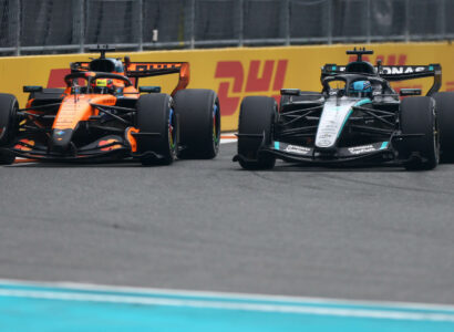 F1 Oscar Piastri (McLaren) & George Russell (Mercedes) (5)
