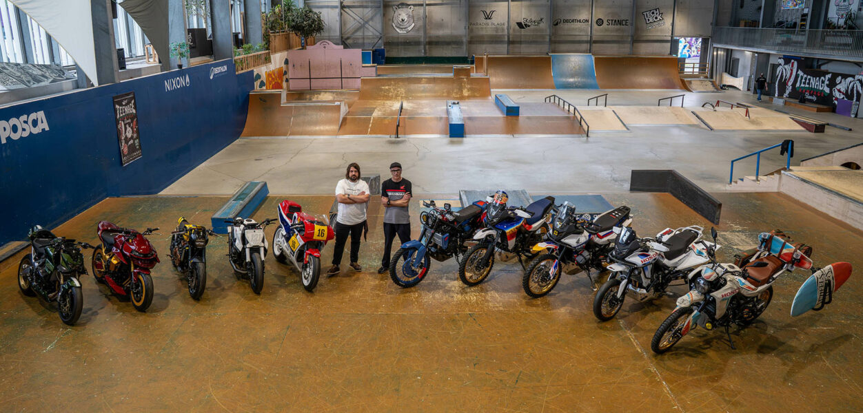 Honda celebrates the CB750 Hornet and XL750 Transalp (4)