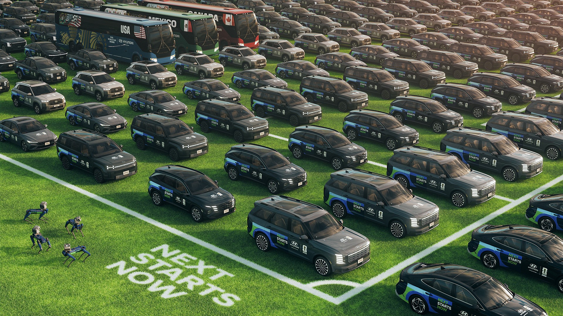Hyundai Fifa World Cup 2026 2 Πόσα οχήματα θα διαθέσει η Hyundai στο FIFA World Cup 2026;