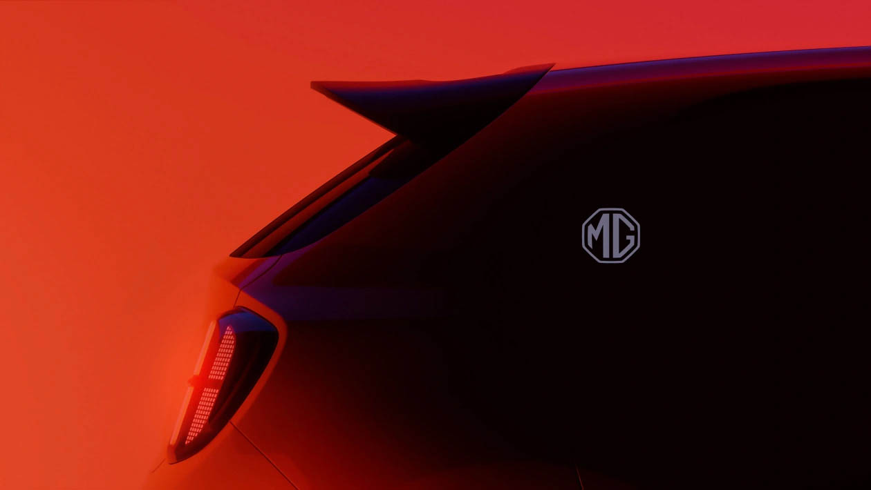 MG concept car teaser rear lights jwqmia MG concept car teaser rear lights jwqmia