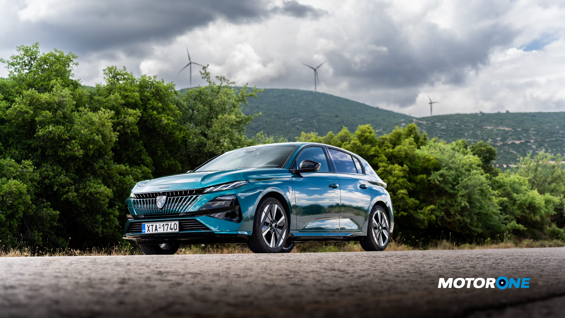 Peugeot e 308 GT test drive 37