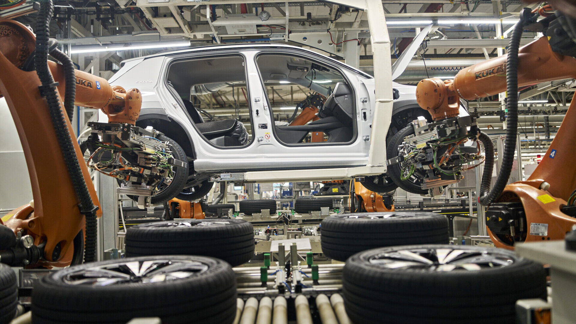 Production of the new Skoda Epiq starts in Pamplona (3) Production of the new Skoda Epiq starts in Pamplona (3)