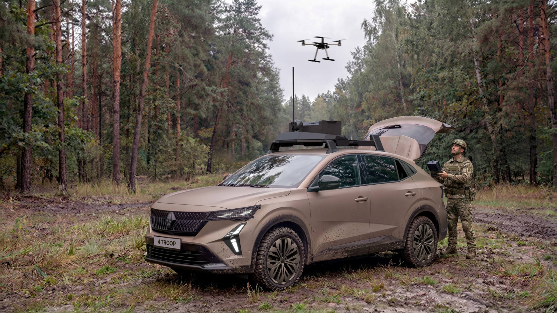 Renault 4 Troop Eurosatory 2026 Το νέο Renault 4 Troop είναι έτοιμο για το πεδίο μάχης