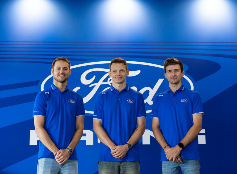 Tom Blomqvist, Nick Yelloly & Matt Campbell (Ford Racing)