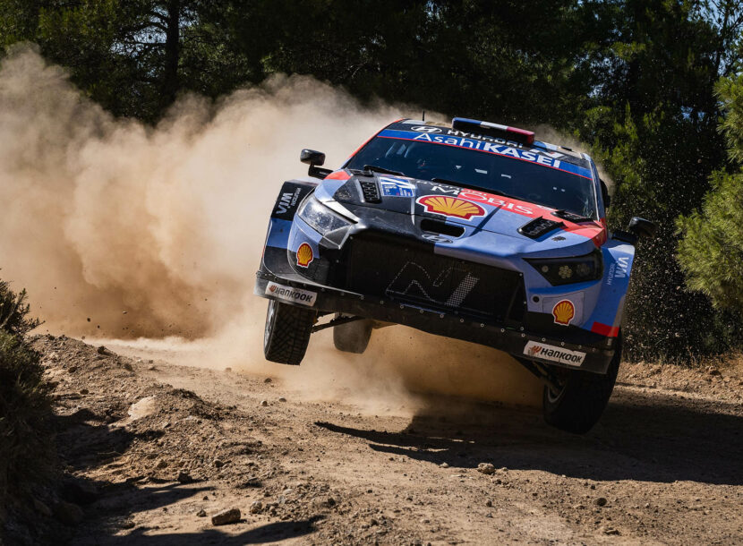 WRC Adrien Fourmaux (Hyundai) 2026 Acropolis Rally