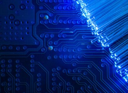 fiber optics with computer motherboard glow 2026 03 17 07 14 14 utc
