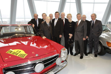 Dr. Peter Lang, Rolf Moll, Eugen Böhringer, Rolf Knoll, Klaus Kaiser, Eberhard Mahle, Ewy von Korff Rosqvist, Hans Herrmann, Herbert Linge and Dieter Glemser