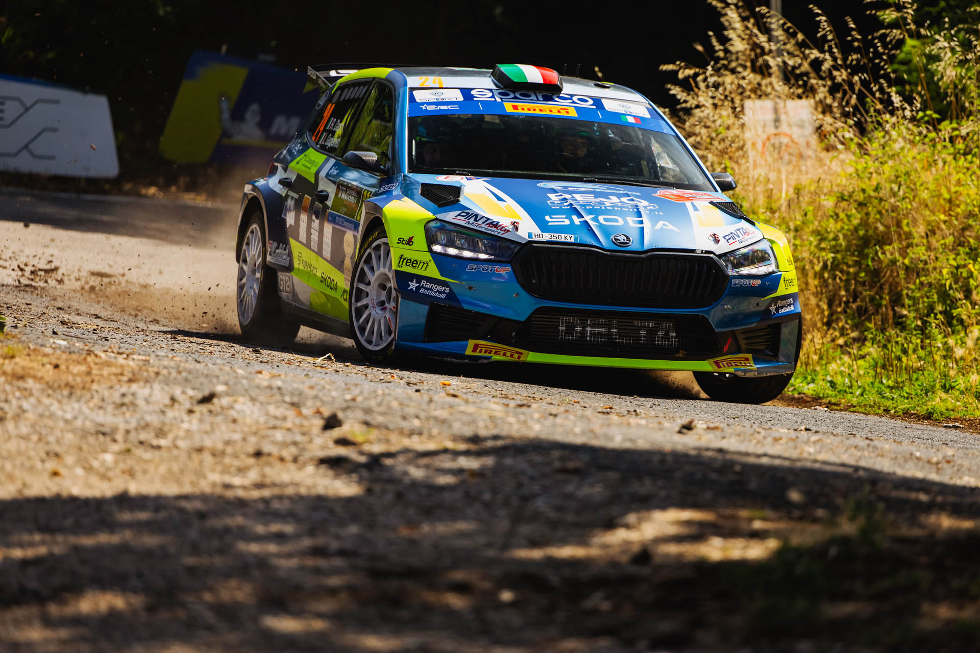 ERC Roberto Dapra (Skoda) Rally Roma 2026 ERC Roberto Dapra (Skoda) Rally Roma 2026