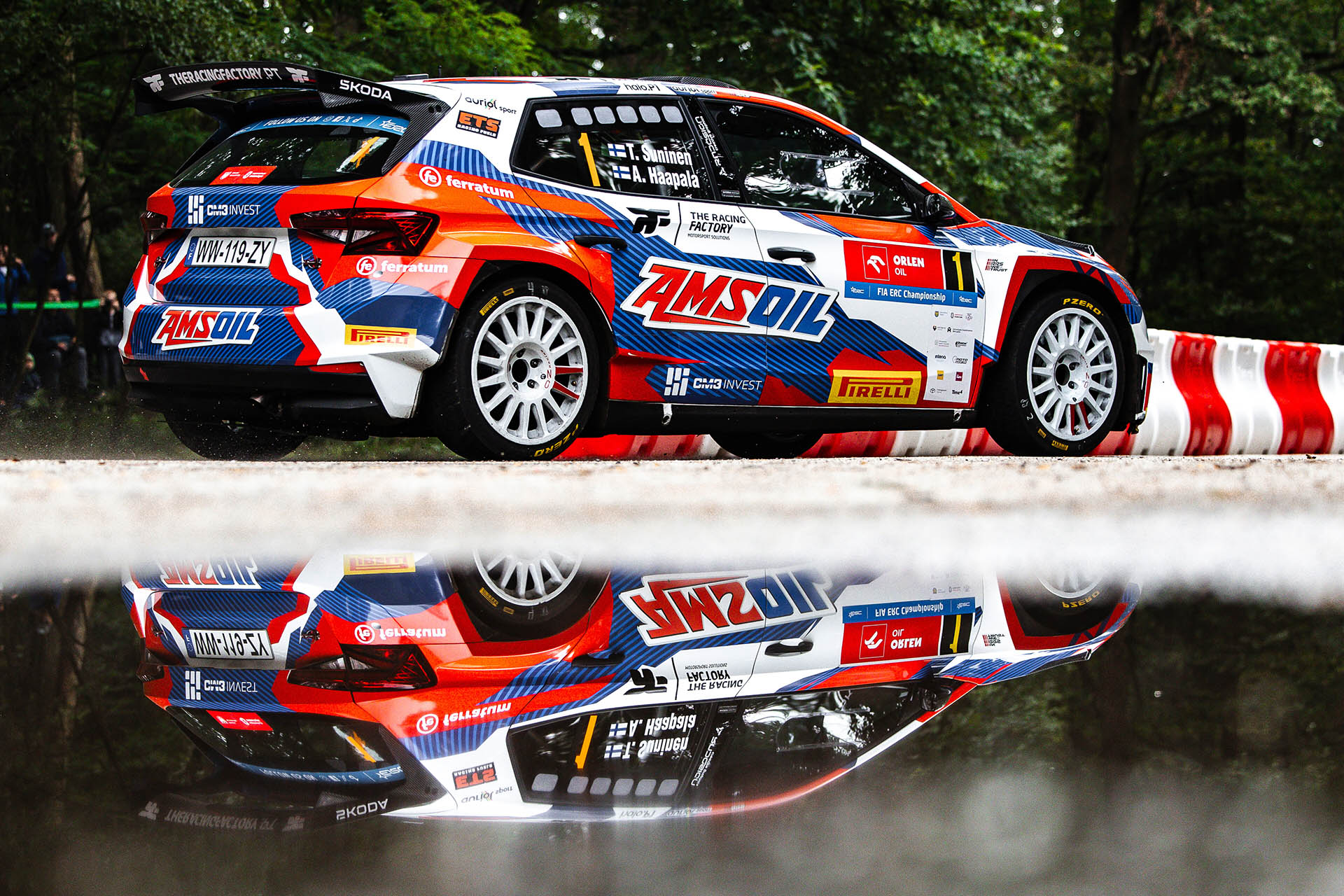ERC Teemu Suninen (Skoda) 2026 Rally Poland ERC Teemu Suninen (Skoda) 2026 Rally Poland
