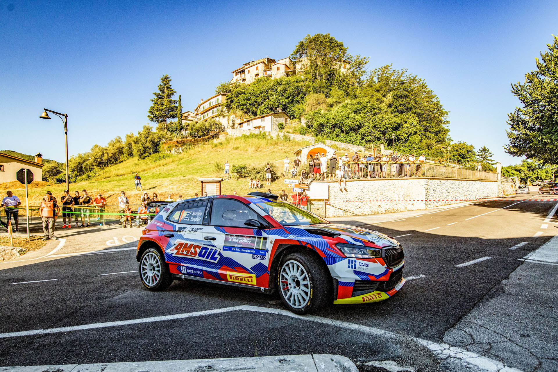 ERC Teemu Suninen (Skoda) Rally Roma 2026 ERC Teemu Suninen (Skoda) Rally Roma 2026