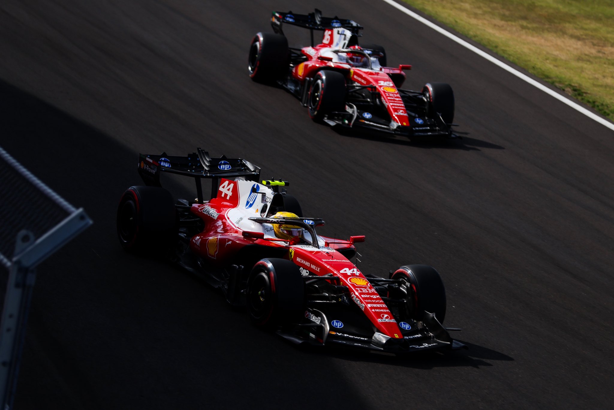 F1 Lewis Hamilton & Charles Leclerc (Ferrari) Hungarian GP 2026 Qualifying F1 Lewis Hamilton & Charles Leclerc (Ferrari) Hungarian GP 2026 Qualifying