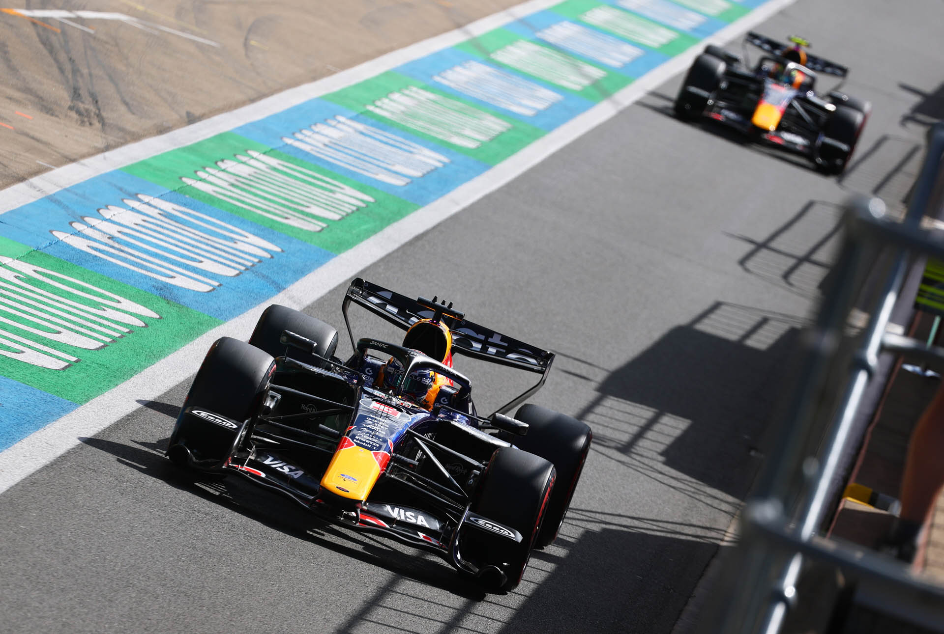 F1 Max Verstappen & Isack Hadjar (Red Bull) 2026 British GP F1 Max Verstappen & Isack Hadjar (Red Bull) 2026 British GP