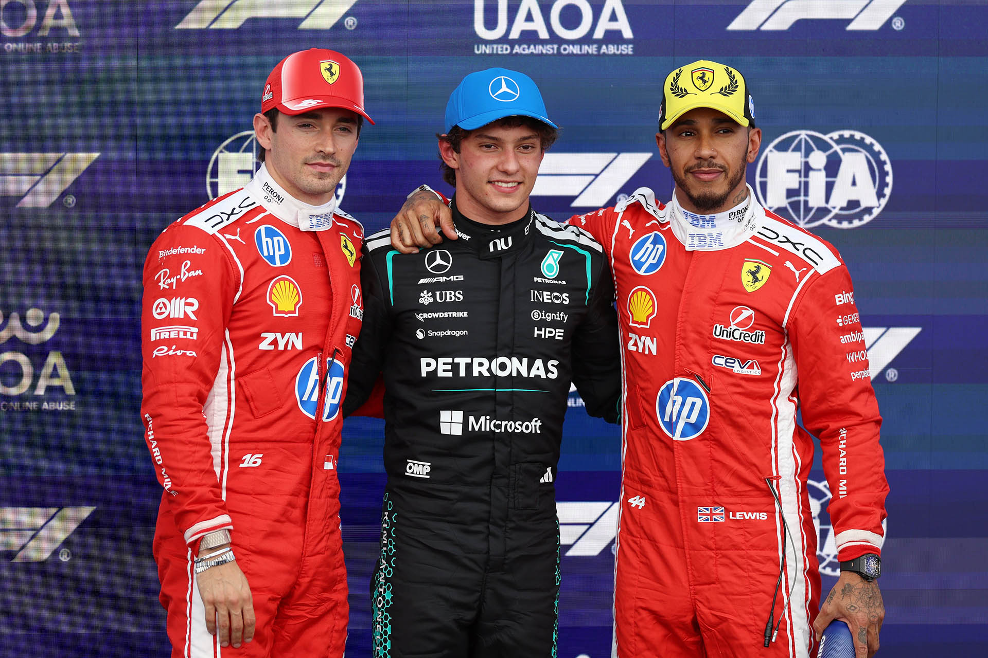 F1 Top 3 κατατακτήριων δοκιμών GP Μ. Βρετανίας 2026 (1) F1 Top 3 κατατακτήριων δοκιμών GP Μ. Βρετανίας 2026 (1)