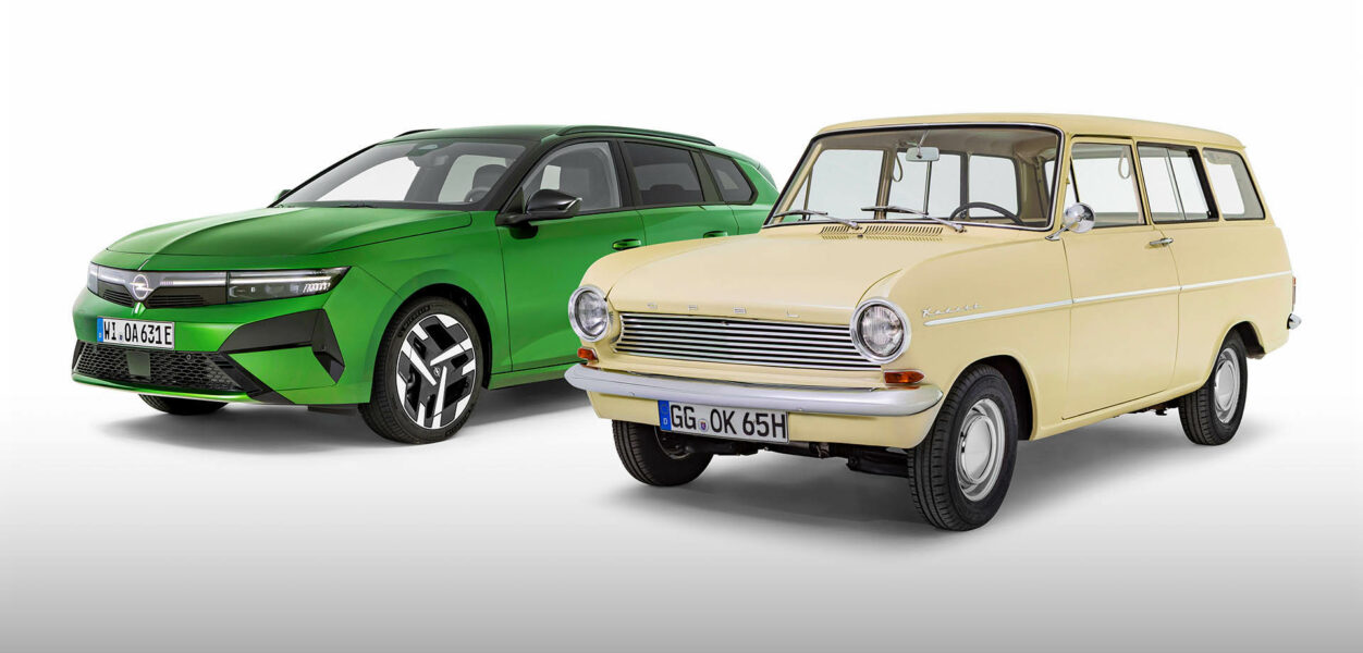 New Opel Astra Sports Tourer & Opel Kadett A Caravan (2)