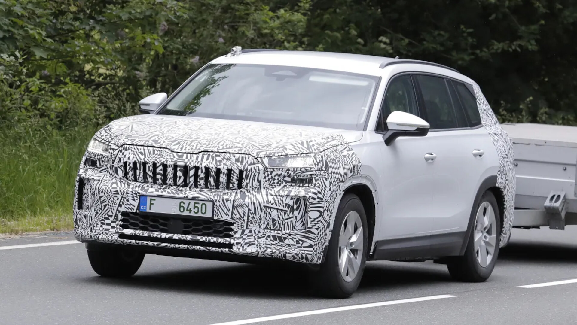 Skoda Kodiaq Facelift front 3 4 wjdvfr Skoda Kodiaq Facelift front 3 4 wjdvfr