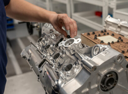 2026 Ford Hypercar Engine Build Valve Cover 1