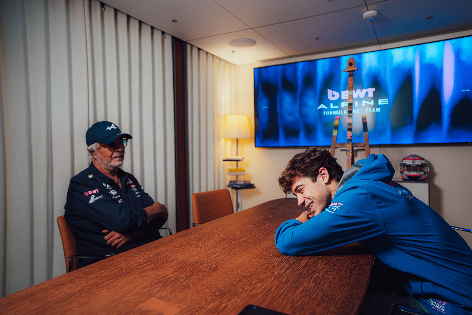 F1 Flavio Briatore & Franco Colapinto (Alpine) F1 Flavio Briatore & Franco Colapinto (Alpine)