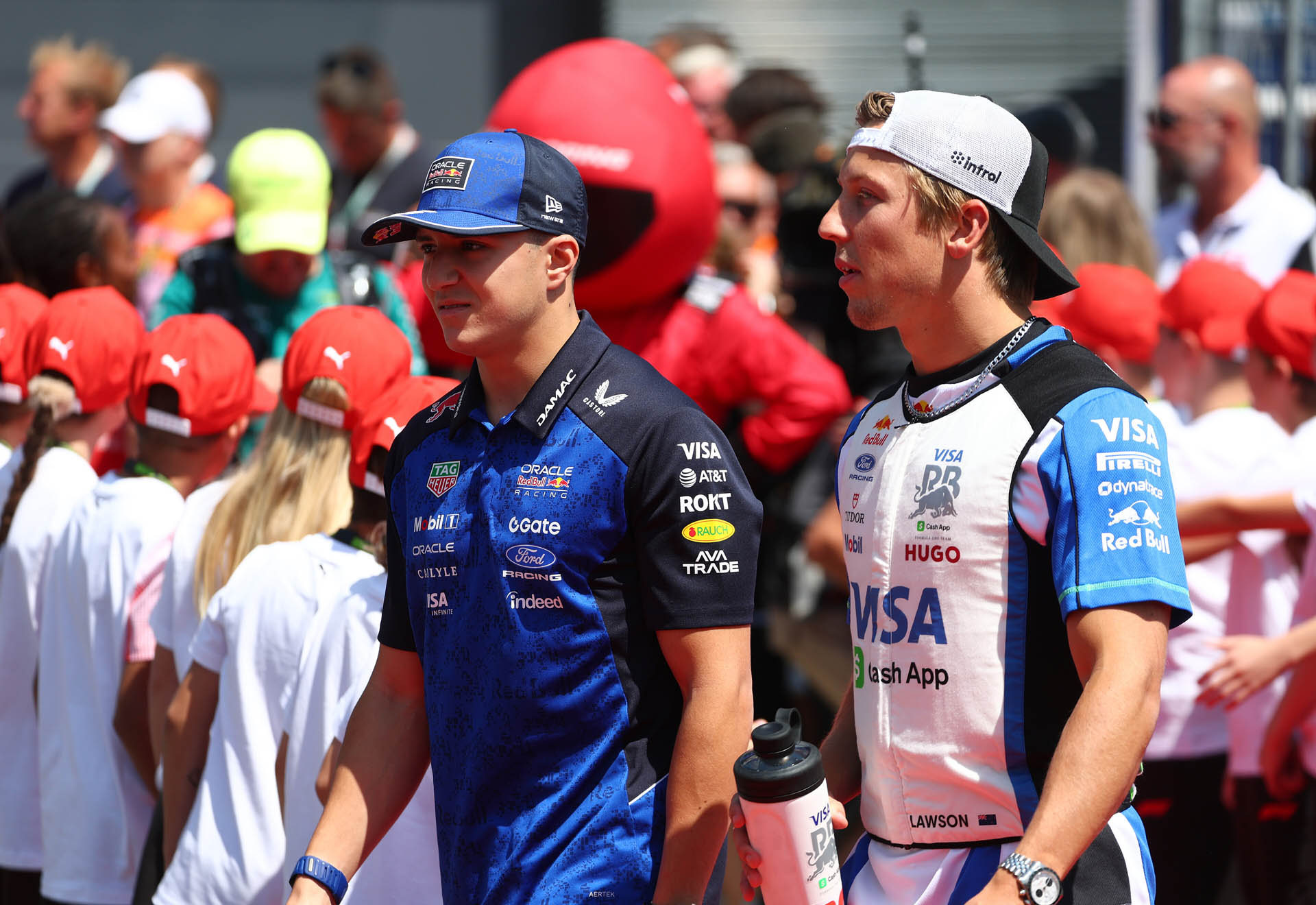 F1 Isack Hadjar & Liam Lawson F1 Isack Hadjar & Liam Lawson