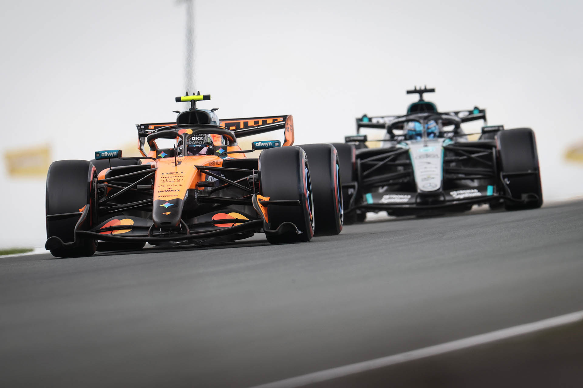 F1 Lando Norris (McLaren) & George Russell (Mercedes), 2026 Dutch GP Qualifying