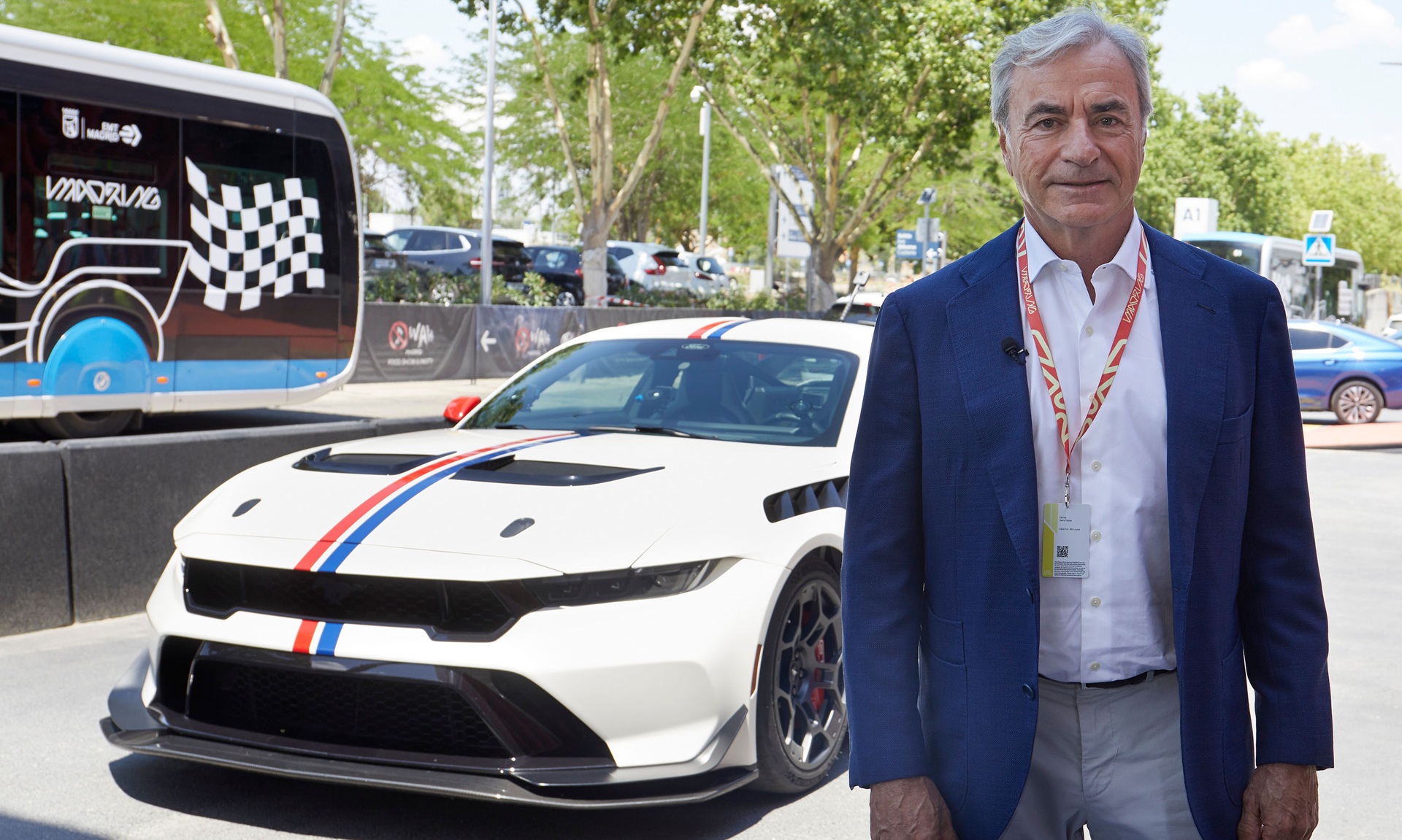 Ford Mustang GTD Carlos Sainz Sr (1) Ford Mustang GTD Carlos Sainz Sr (1)