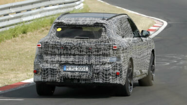 New BMW iX5 M spy shot 005