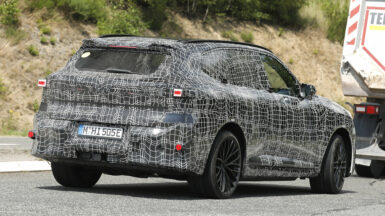 New BMW iX5 M spy shot 008
