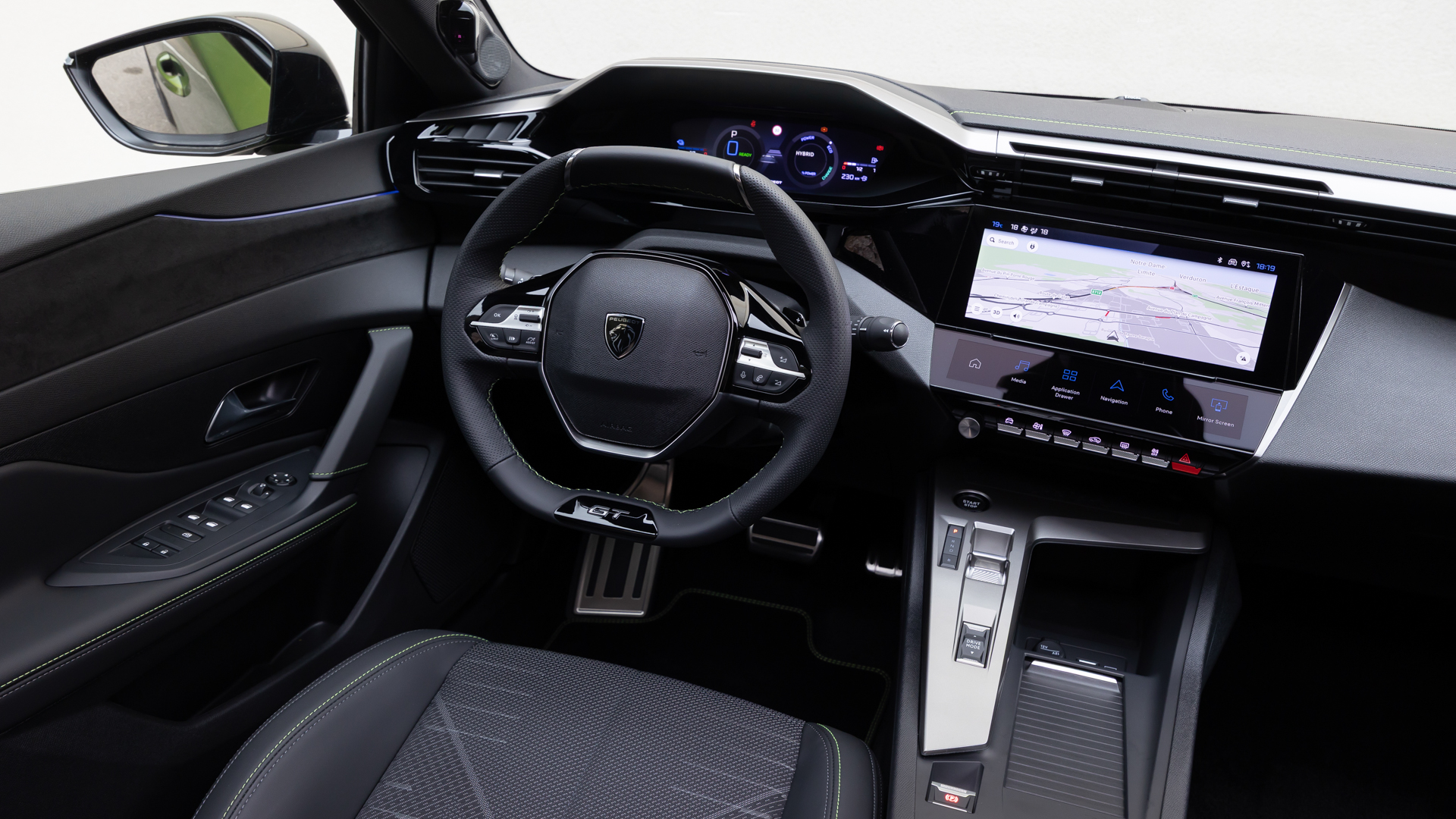 Peugeot 408 plug in hybrid test drive 14 Peugeot 408 plug in hybrid test drive 14