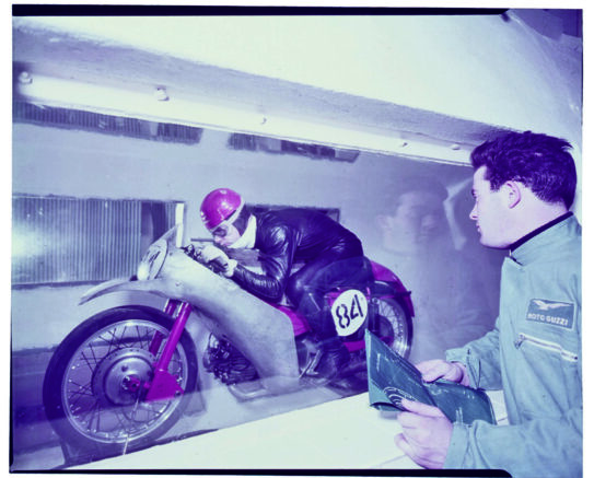 1955 ca Moto Guzzi Wind Tunnel