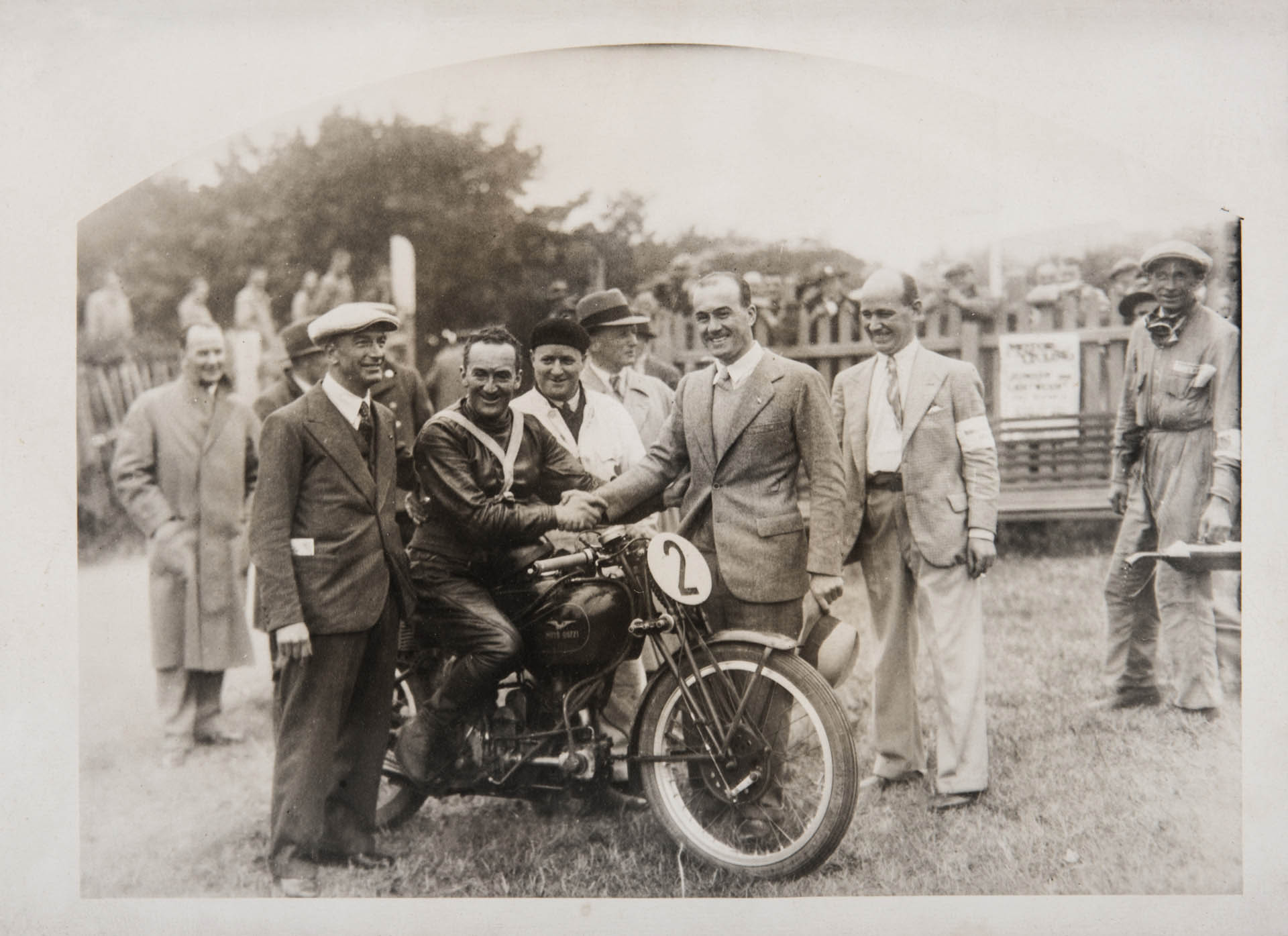 Carlo Guzzi, Stanley Woods, Giorgio Parodi TT 1935 Carlo Guzzi, Stanley Woods, Giorgio Parodi TT 1935