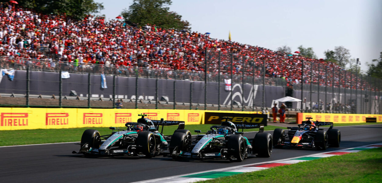 F1 Andrea Kimi Antonelli & George Russell (Mercedes) 2026 Italian GP (1)