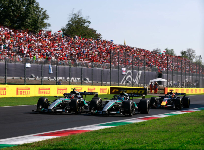 F1 Andrea Kimi Antonelli & George Russell (Mercedes) 2026 Italian GP (1)