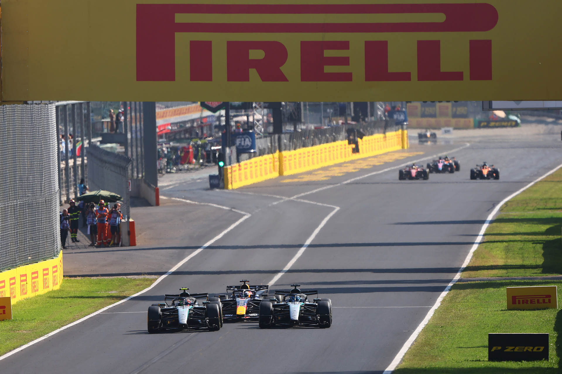 F1 Andrea Kimi Antonelli & George Russell (Mercedes) 2026 Italian GP (2) F1 Andrea Kimi Antonelli & George Russell (Mercedes) 2026 Italian GP (2)