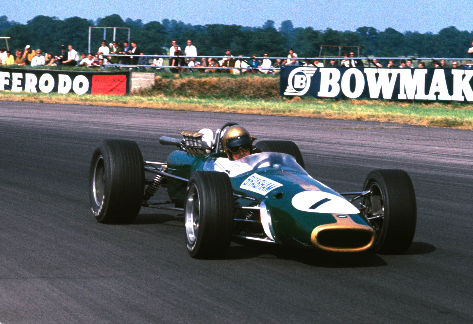 F1 Jack Brabham (Brabham) 1967 British GP F1 Jack Brabham (Brabham) 1967 British GP