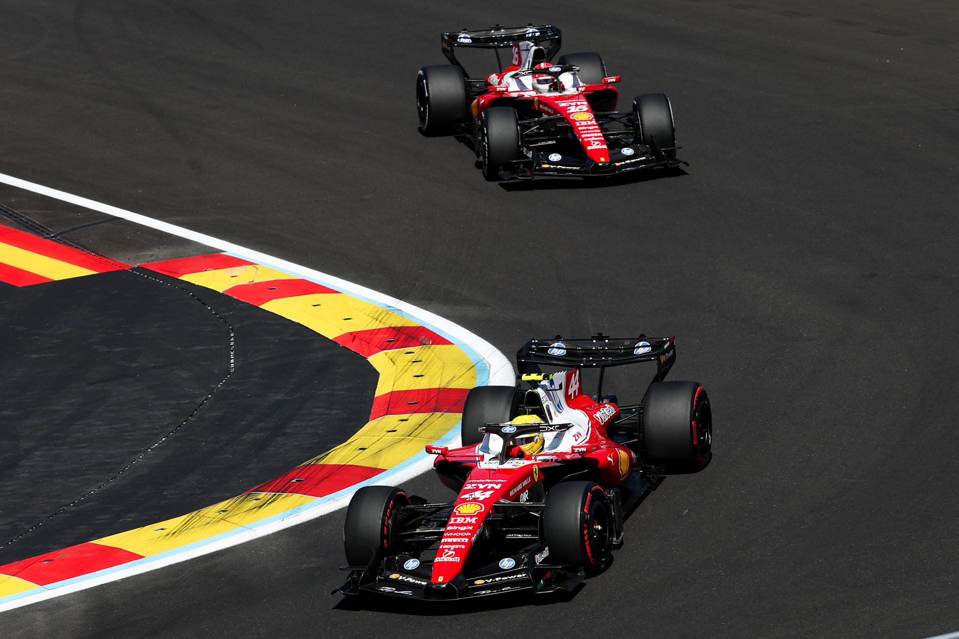F1 Lewis Hamilton & Charles Leclerc (Ferrari) F1 Lewis Hamilton & Charles Leclerc (Ferrari)