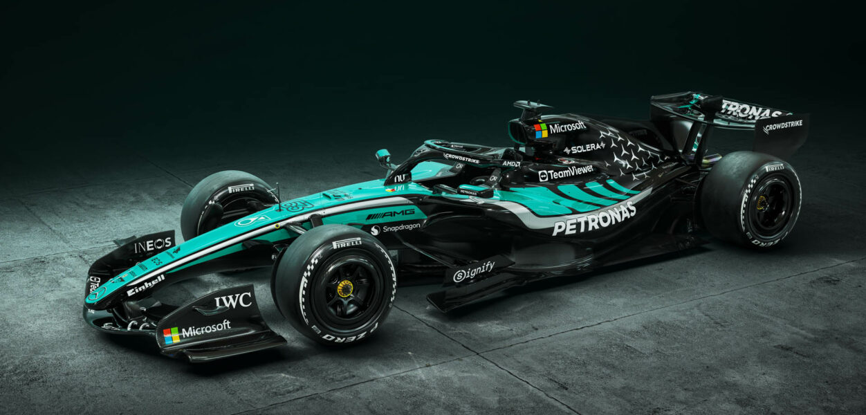 F1 Mercedes 2026 Bahrain GP in Malesia livery (1)