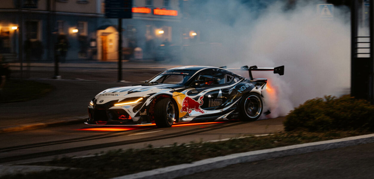 Kalle Rovanpera Dream Run (Toyota GR Supra) Jyvaskyla (14)