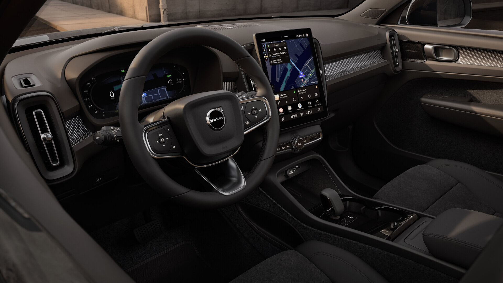 The New Volvo EX40 Interior Dash The New Volvo EX40 Interior Dash