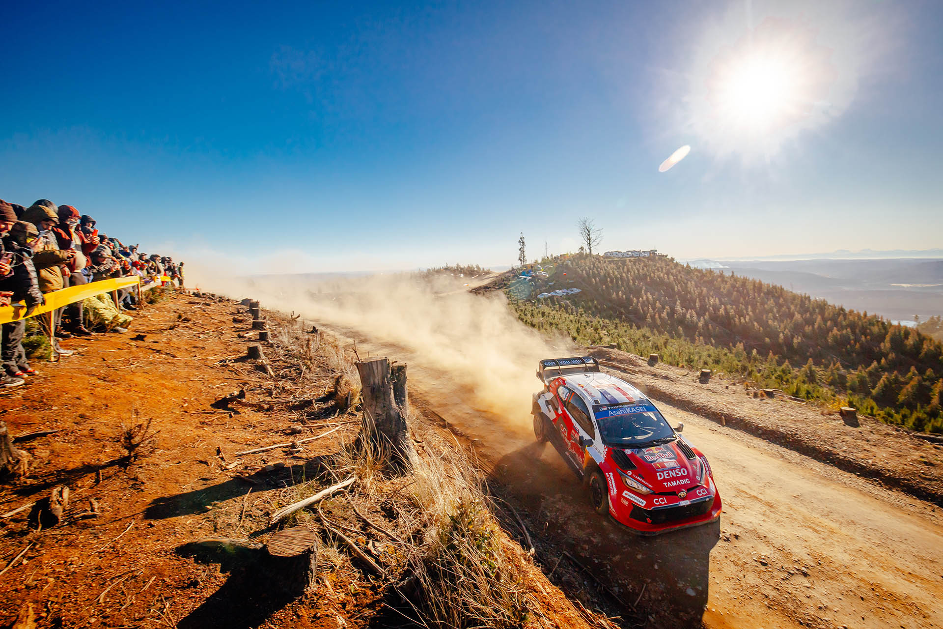 WRC Sebastien Ogier (Toyota) Rally Chile 2026 WRC Sebastien Ogier (Toyota) Rally Chile 2026