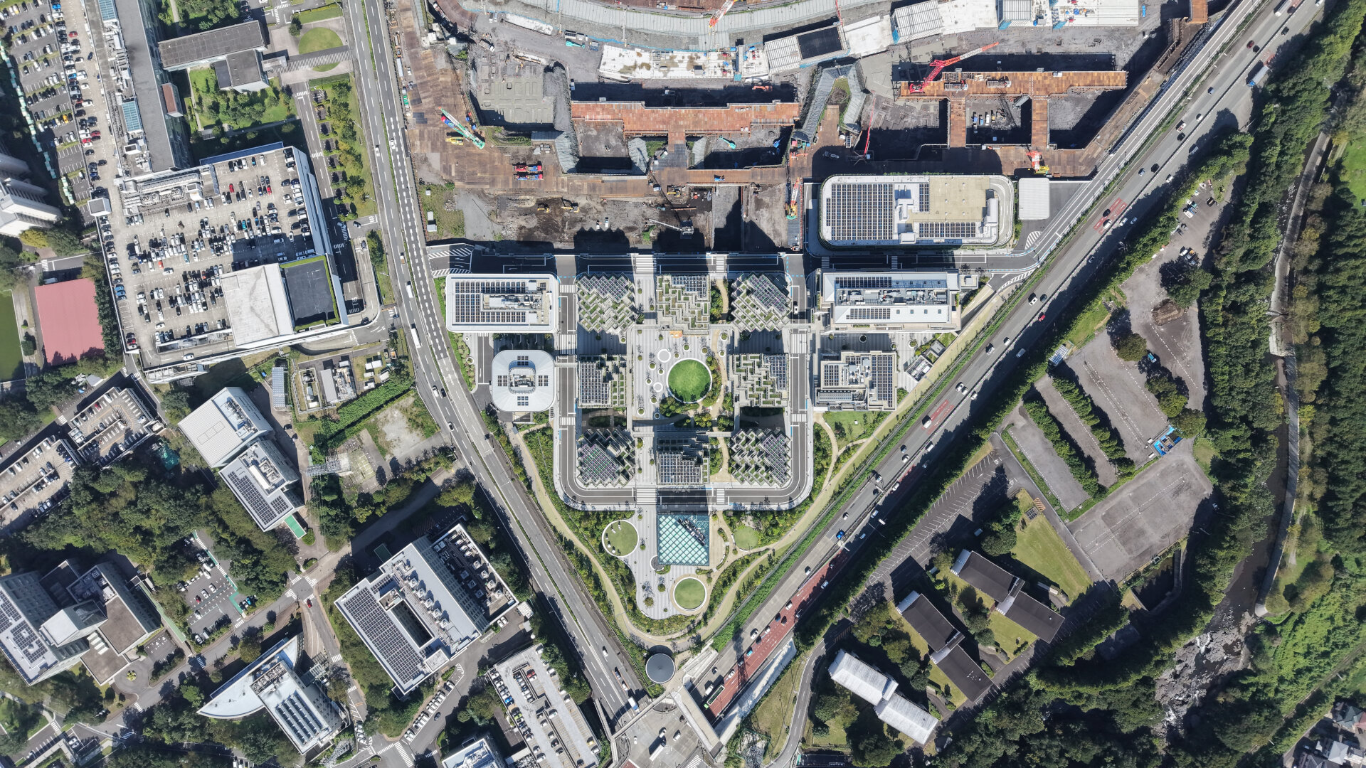 Woven City Drone Footage 2 Woven City Drone Footage 2