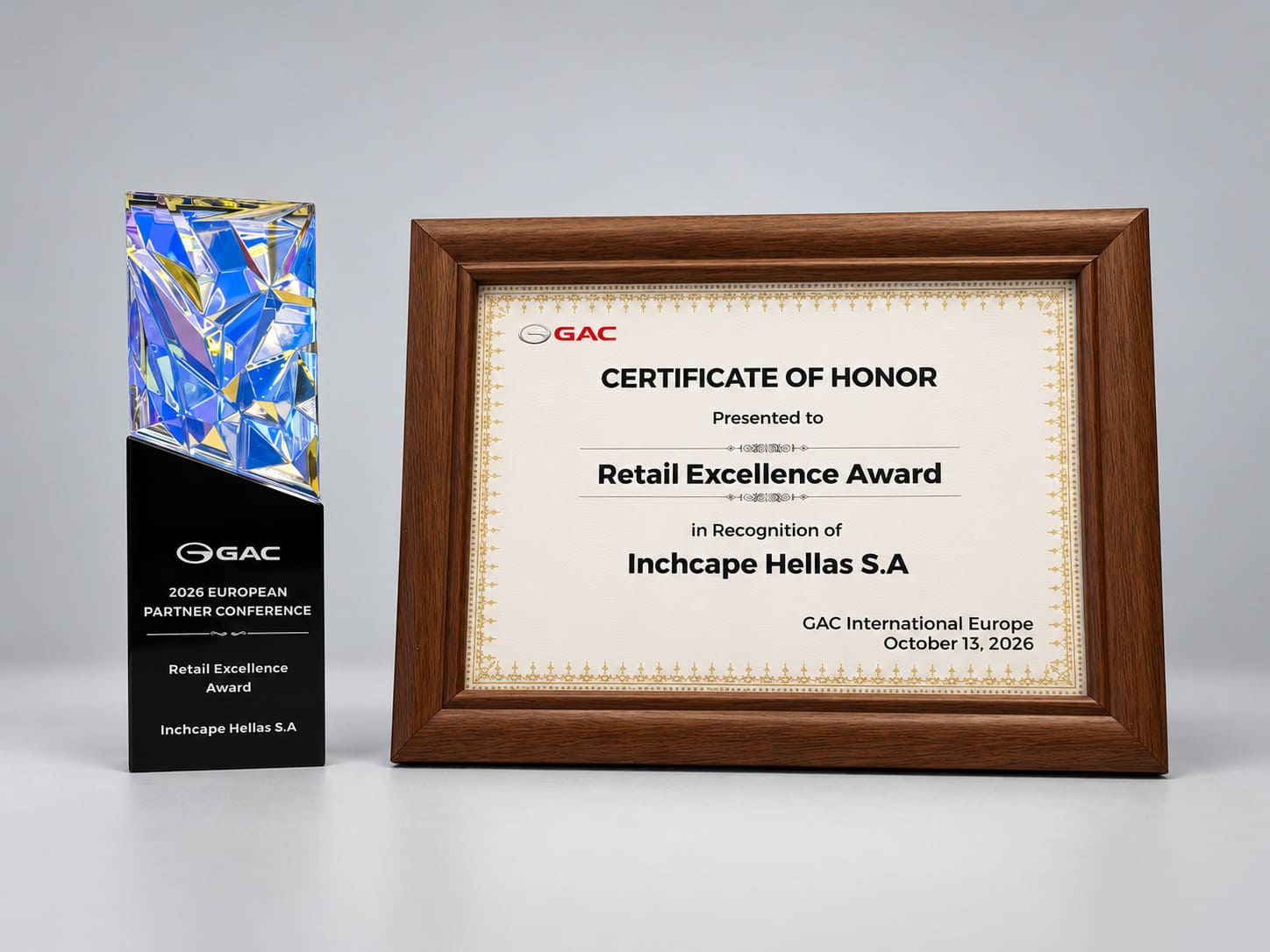 3 GAC RETAILER AWARD 2026 3 GAC RETAILER AWARD 2026
