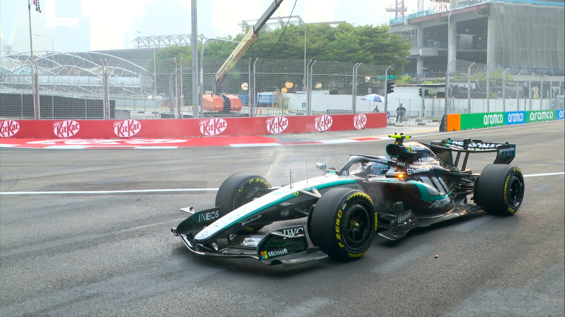 F1 Andrea Kimi Antonelli (Mercedes) 2026 Singapore GP FP1 F1 Andrea Kimi Antonelli (Mercedes) 2026 Singapore GP FP1