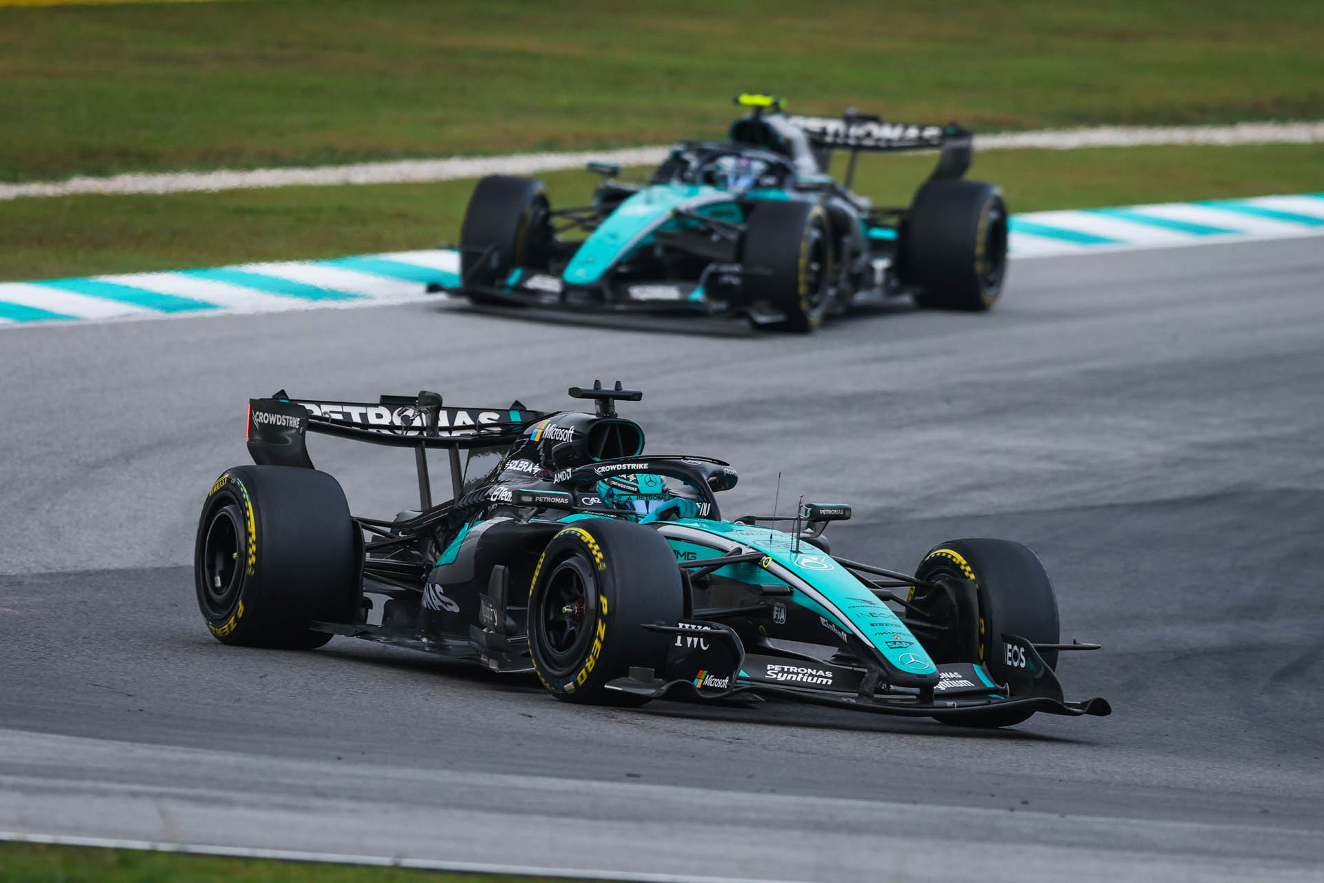 F1 George Russell & Andrea Kimi Antonelli (Mercedes) F1 George Russell & Andrea Kimi Antonelli (Mercedes)