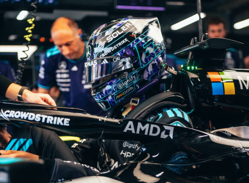 F1 George Russell (Mercedes) 2026 Singapore GP FP1 (2)