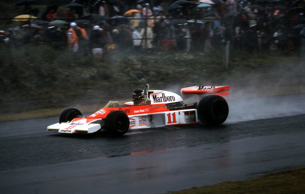 F1 James Hunt (McLaren) Fuji 1976 F1 James Hunt (McLaren) Fuji 1976