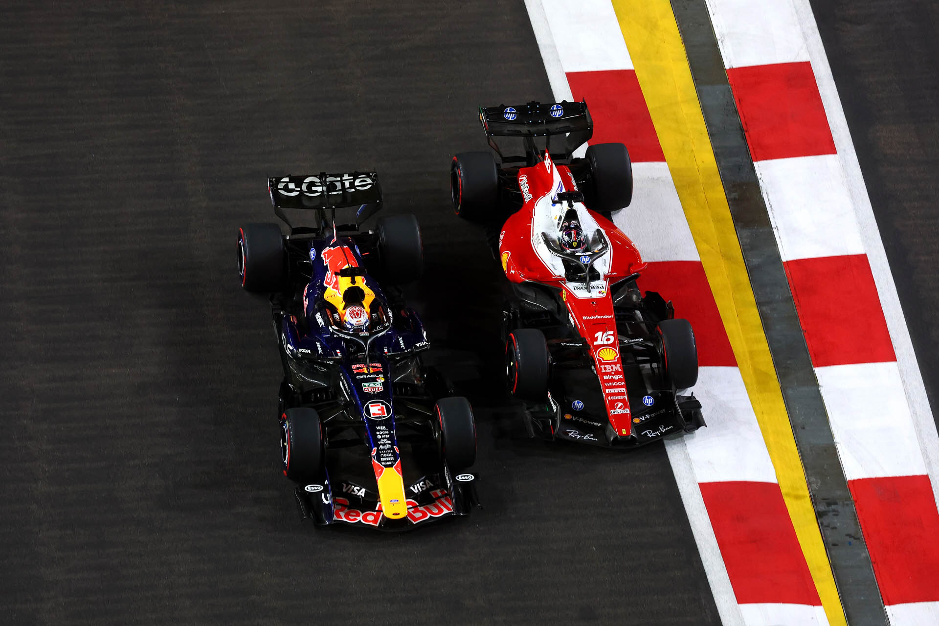 F1 Max Verstappen (Red Bull) & Charles Leclerc (Ferrari) 2026 Singapore GP F1 Max Verstappen (Red Bull) & Charles Leclerc (Ferrari) 2026 Singapore GP