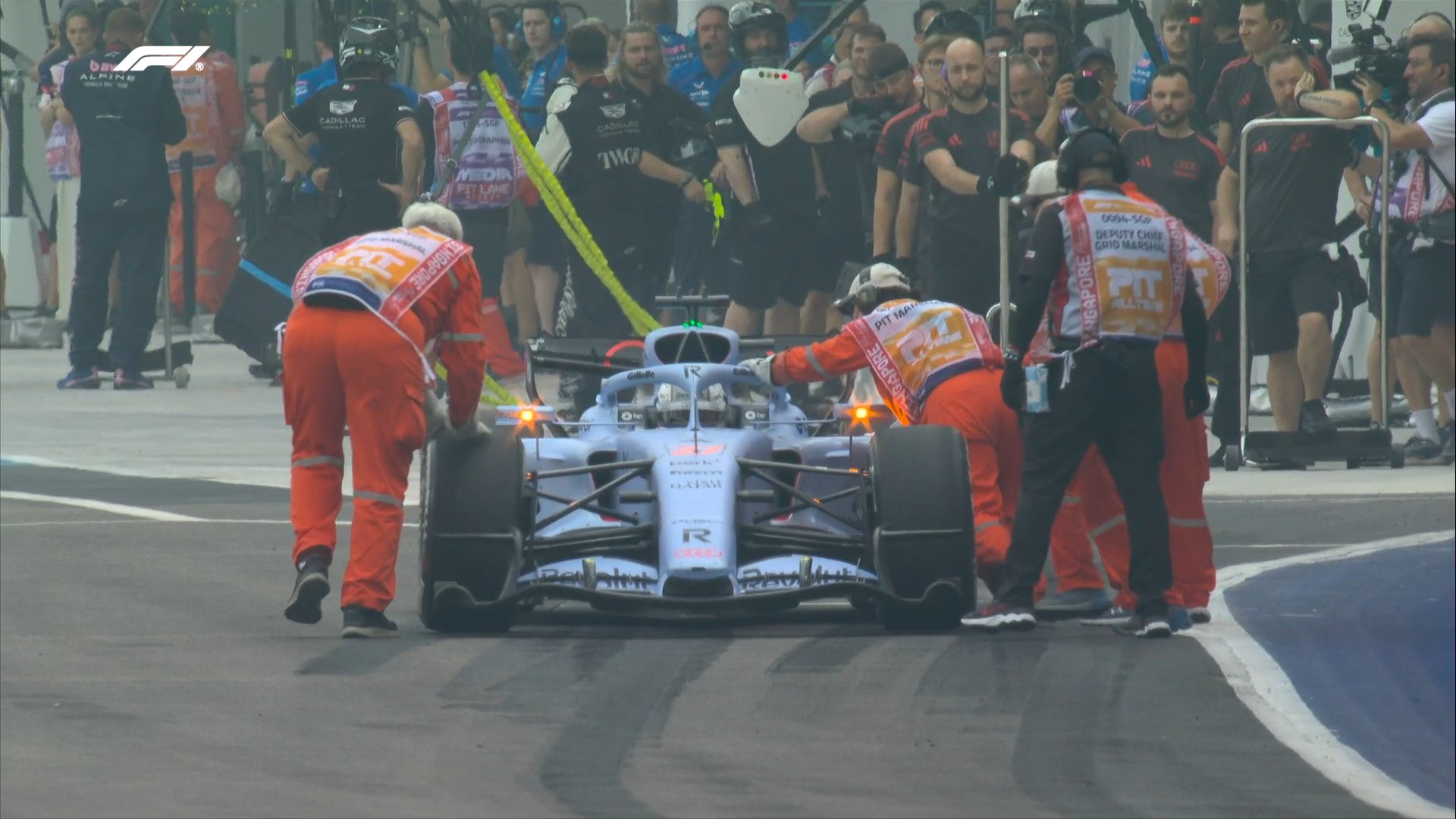 F1 Nico Hulkenberg (Audi) 2026 Singapore GP FP1 F1 Nico Hulkenberg (Audi) 2026 Singapore GP FP1