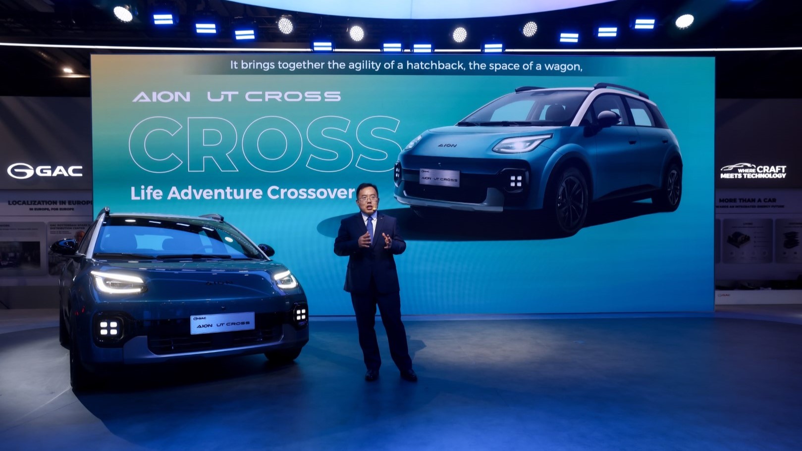 Aion UT Cross: Πρεμιέρα στο Παρίσι για το νέο ηλεκτρικό crossover της GAC