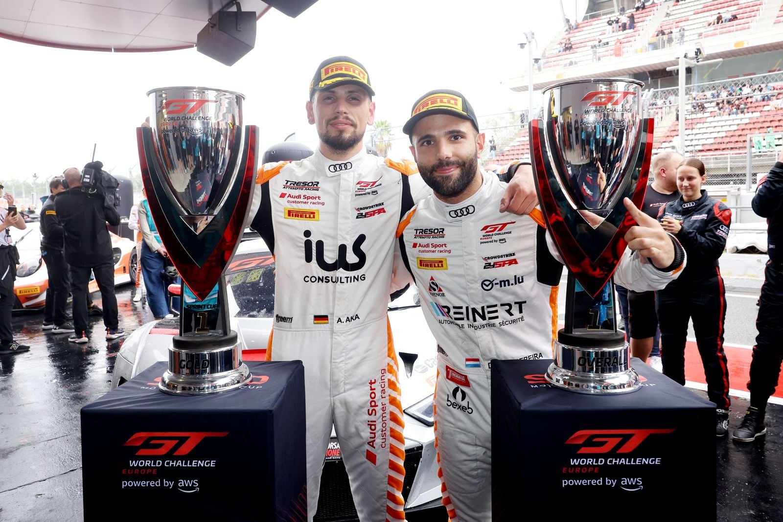 GT World Challenge Europe Sprint Cup Dylan Pereira & Alex Aka (Tresor Attempto Racing) GT World Challenge Europe Sprint Cup Dylan Pereira & Alex Aka (Tresor Attempto Racing)