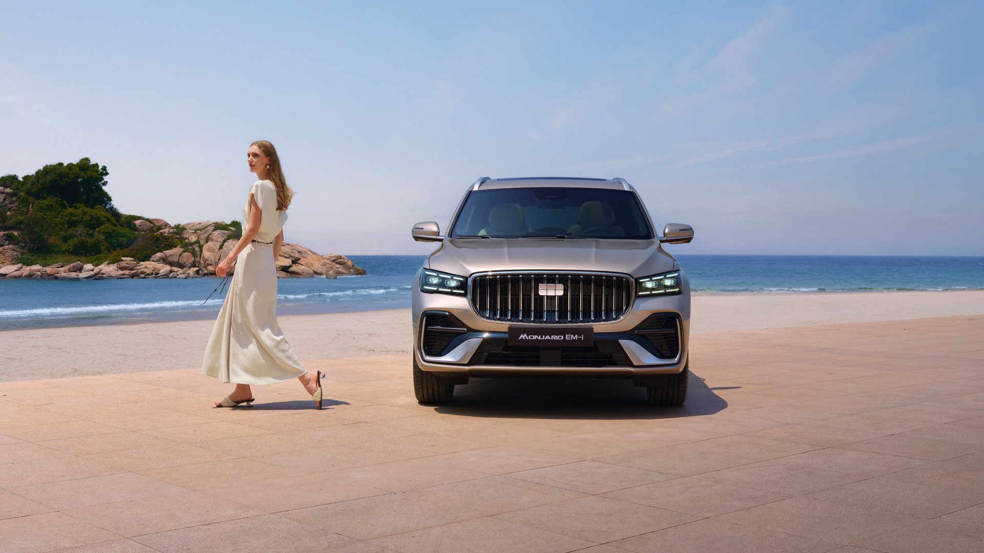 Geely Monjaro EM-i: Το νέο plug-in υβριδικό SUV παρουσιάστηκε στο Παρίσι